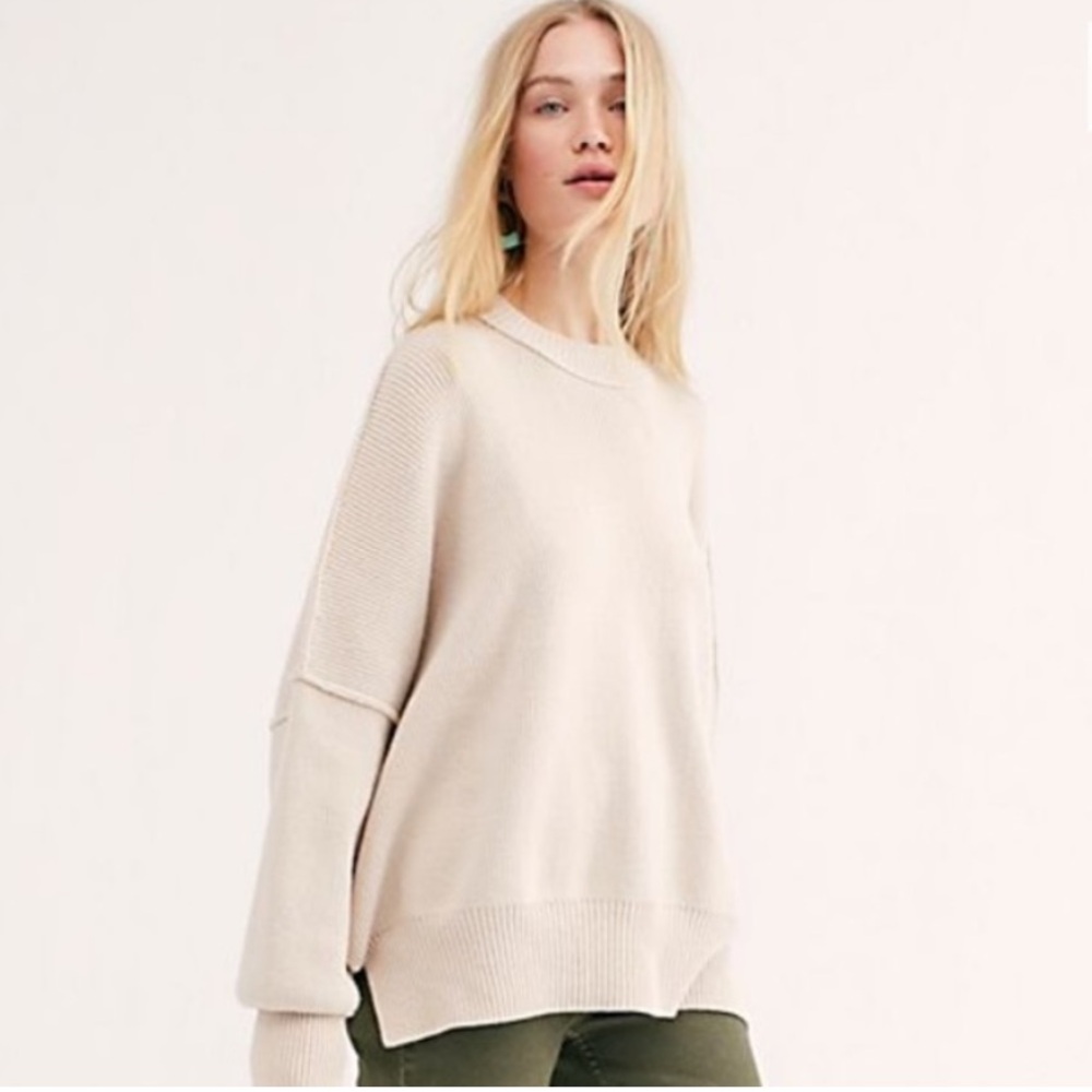 Free People Easy Street Tunic in Sand